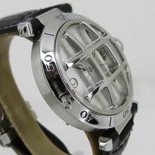 Cartier W3105955 Pasha 38 Convex Grid Automatic Silver Dial 38mm 100M 2