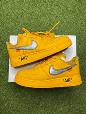 Off-White — Size 9.5 - Off-White X Air Force 1 Low Lemonade — Sneaker — resale