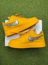 Size 9.5 - Off-White X Air Force 1 Low Lemonade 2