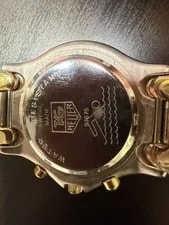 Fake! TAG Heuer S/el Quartz Chronograph Water Resistant Two-Tone SS Bracelet 3