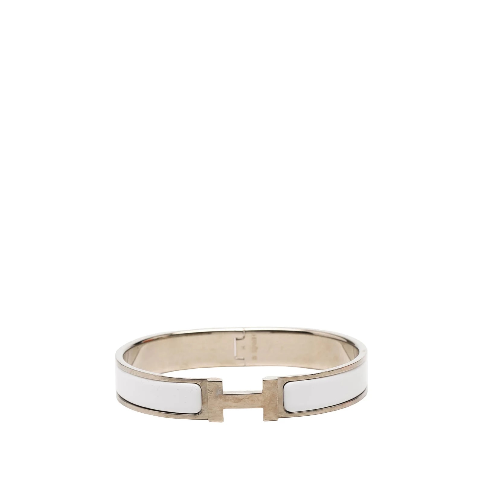 Hermès — Extra Narrow Enamel Clic H — Jewelry — resale