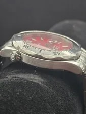 Omega Seamaster Diver 300M Marui Edition Red Dial Midsize 36.25mm Steel 2552.61 4