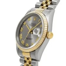 Rolex Datejust 16233G Champagne / Diamond Stainless Steel / Yellow Gold #W1484 2