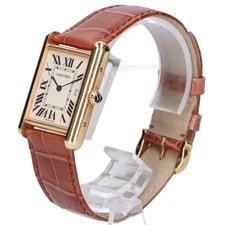 Cartier 750 W1529756 Tank Louis LM Quartz Watches - Gold 3