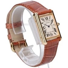 Cartier 750 W1529756 Tank Louis LM Quartz Watches - Gold 4