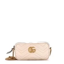 Gucci — Gucci GG Marmont Chain Crossbody Matelasse Mini — Handbag — resale