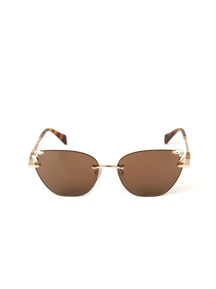 Blumarine Sbm230s Metal Cat-Eye Sunglasses — 4