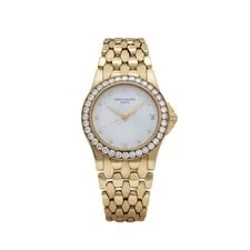 Patek Philippe — Patek Philippe Neptune 5081/10J-001 Yellow Gold White Diamond Dial Diamond — Watch — resale