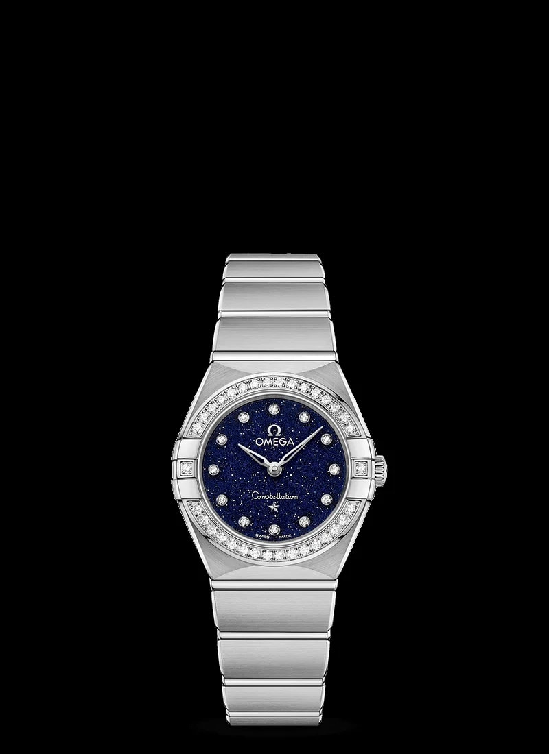 Worldofluxuryus — Omega Constellation Quartz Stainless Steel & Diamonds Lady’s — Watch — resale