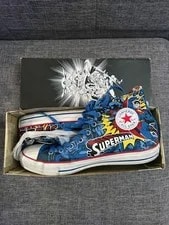 Converse — Converse Chuck Taylor All-Star Hi Superman DC Comics Man of Shoes ’s 11 — Sneaker — resale