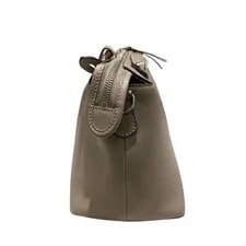 Fendi Baguette Medium 8BL146 Greige With Strap #OK2886 2