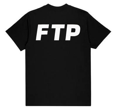 FTP Flocked Logo tee — streetwear — deal