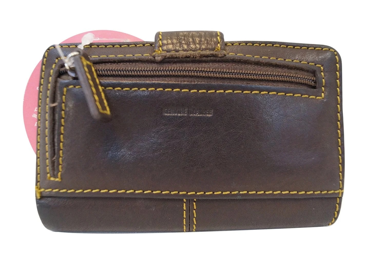 Fossil Dark Grape Applique Trifold Wallet 3