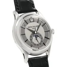 Patek Philippe Annual Calendar, Complications 5205G-001 40mm SilverGray #WW4457 3