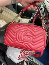 Gucci GG Marmont Small Matelassé in Is $2,600 New With Tags 2