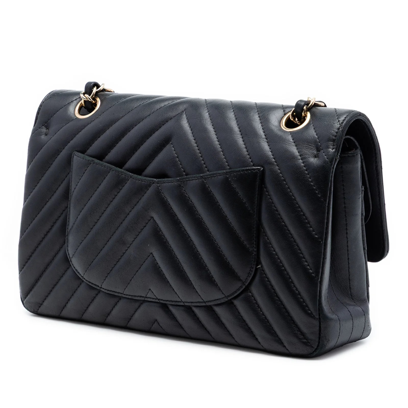 Medium Classic Chevron Double Flap 2