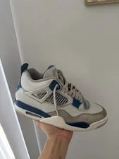 Air Jordan — Size 10 - Air Jordan 4 Retro 2024 Military — Sneaker — resale