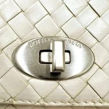 Bottega Veneta 2Way Chain Turn Lock Auth Italy 2