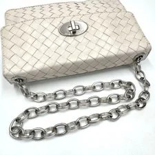 Bottega Veneta 2Way Chain Turn Lock Auth Italy 3
