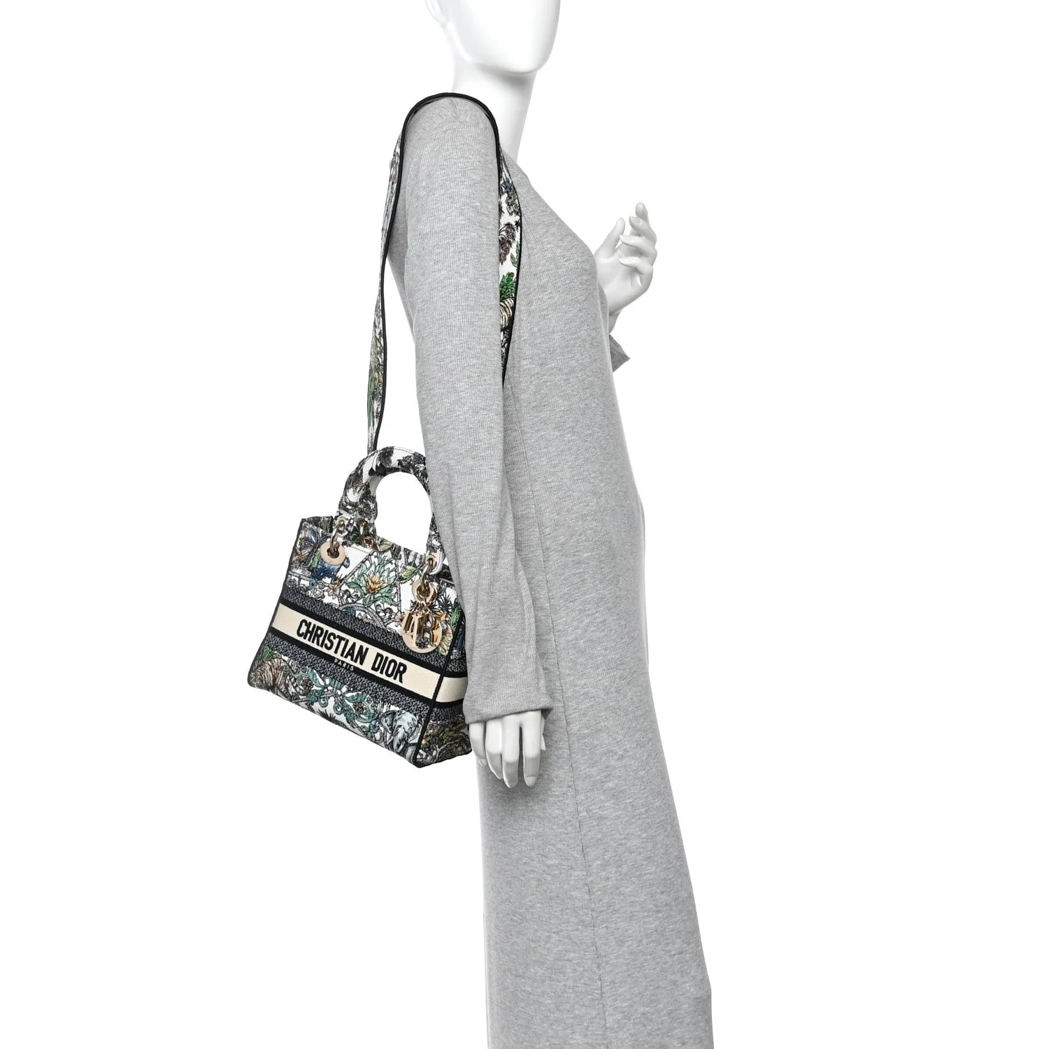 Embroidered Etoile de Voyage Medium Lady D-Lite 2