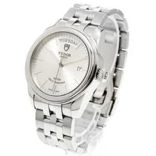 Tudor Glamour Date-day 56000 39mm SS Silver #C8440 2