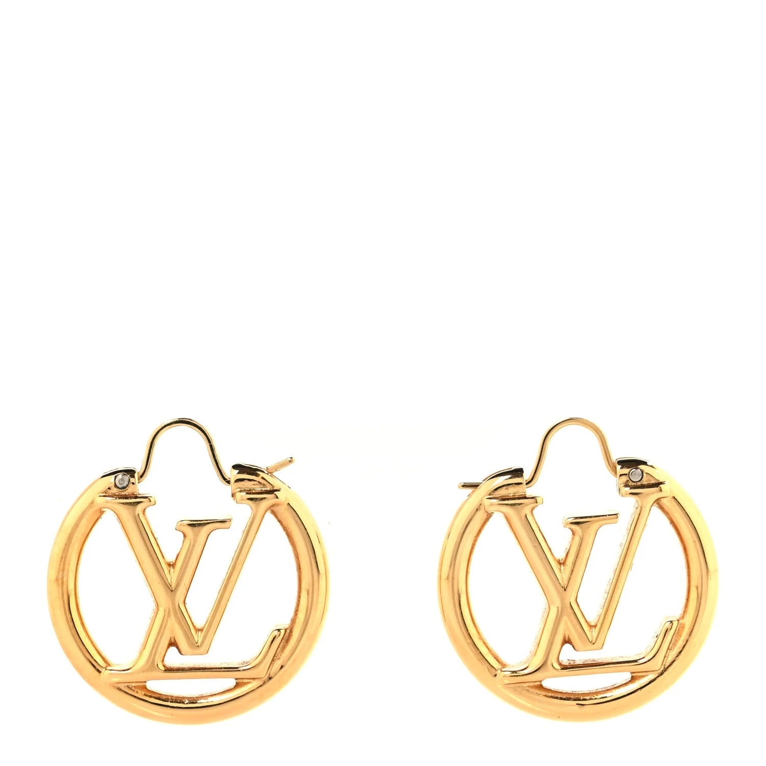 Louis Vuitton — Metal Small Louise Hoop — Jewelry — resale