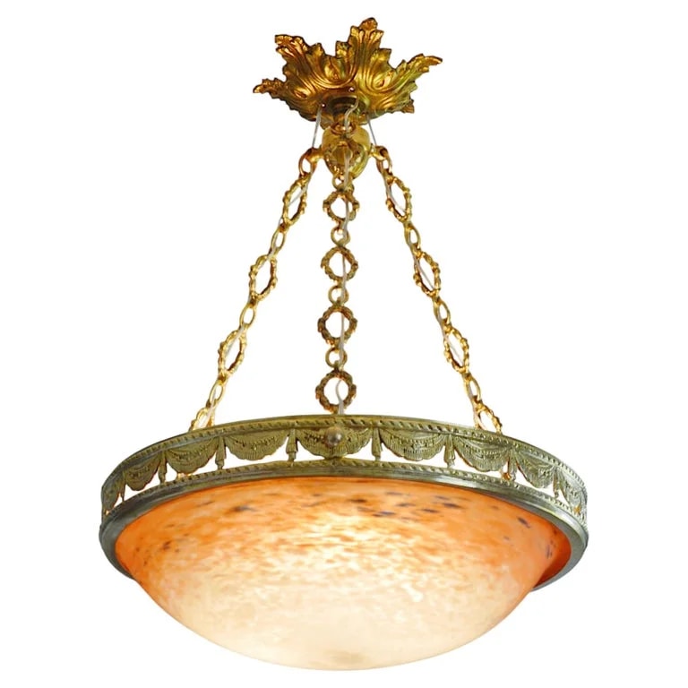Charles Schneider — Charles Schneider French Art Deco Pendant , 1920 — lighting — resale