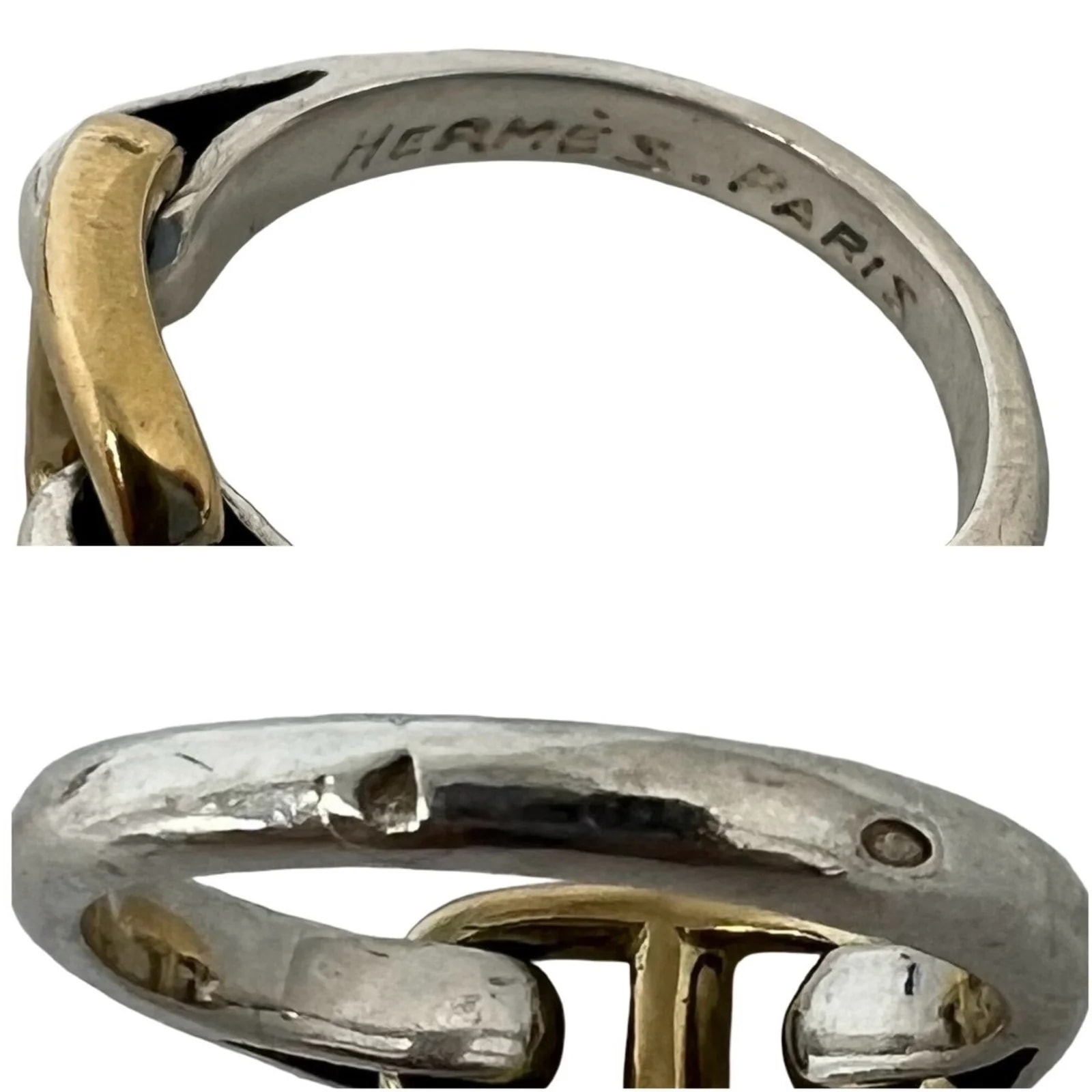 Hermes 18K Yellow Gold 925 Band 3
