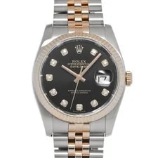 Rolex — Rolex Datejust 116231G Black/diamond 743498 — Watch — resale