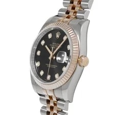 Rolex Datejust 116231G Black/diamond 743498 2