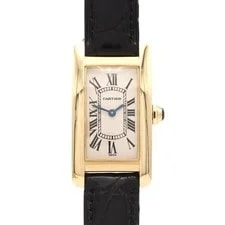 Cartier — Authentic Cartier Tank AmericanSM PG W2607456 Pg/rg Quartz #230-000-297-6050 — Watch — resale