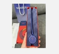 Swatch X Audemars Piguet Royal Pop Blue Quartz Pocket - Full Set — Watch — deal