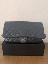 Chanel Classic Flap Ruthenium Hardware 2
