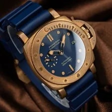 Panerai Submersible Bronzo Blu Abisso PAM01074 42mm Blue Dial Box Papers 3