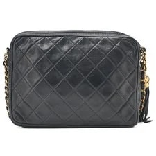 Chanel Matelasse Coco Outside Flap Fringe Chain High 4