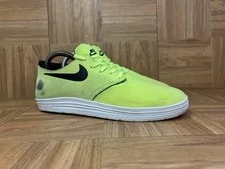 Sz 7 - Nike SB Lunar Oneshot Volt 631044-700 Tennis Ball SB 2