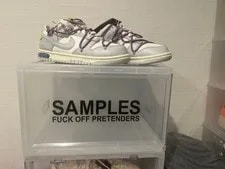 Off-White Dunk Low 1 of 50, Unused, No Damage, Includes Sample Tower Box 2