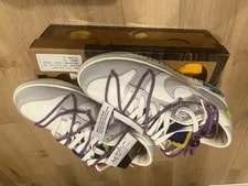 Off-White Dunk Low 1 of 50, Unused, No Damage, Includes Sample Tower Box 3