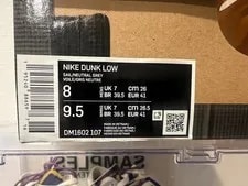 Off-White Dunk Low 1 of 50, Unused, No Damage, Includes Sample Tower Box 4