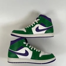 Air Jordan 1 Mid Incredible Hulk Aloe Verde Court 554724-300 3