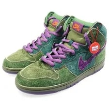 Nike SB Ornamental 2010 Dunk High Skunk 420 313171-300 High-top 8c 2