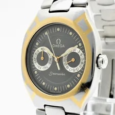 Omega — Omega Seamaste﻿r Polari﻿sr DB 396.102﻿2 Two-Tone Owl Dial Quartz — Watch — resale