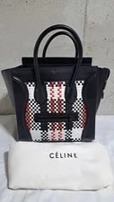Celine — Celine Basket Weave Luggage "Authenticated " — Handbag — resale