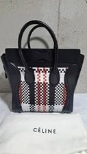 Celine Basket Weave Luggage "Authenticated " 2