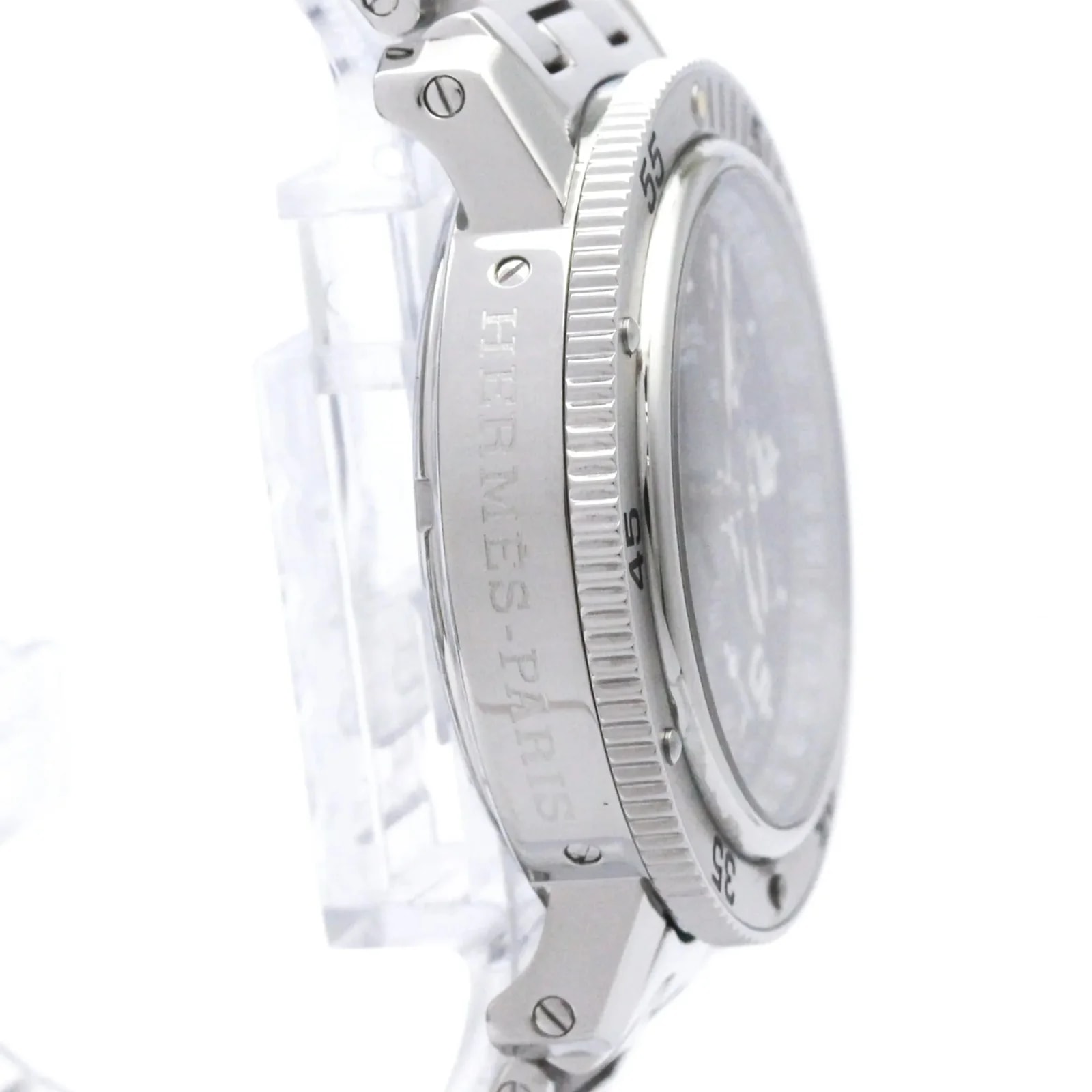 Hermes Clipper Diver Chronograph Quartz Stainless Steel 4