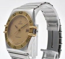 【Box】Omega Constellation 396.1080 Cal.1441 Gold Steel Quartz Works #87 2