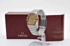 【Box】Omega Constellation 396.1080 Cal.1441 Gold Steel Quartz Works #87 4
