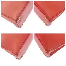 Prada Triangle Logo White Gold Hardware 3