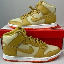 NIKE — Nike Dunk Hi Retro PRM Wheat — Sneaker — resale