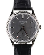 Patek Philippe — Patek Philippe Calatrava Charcoal Gray 6119G-001 Complete 2024 — Watch — resale